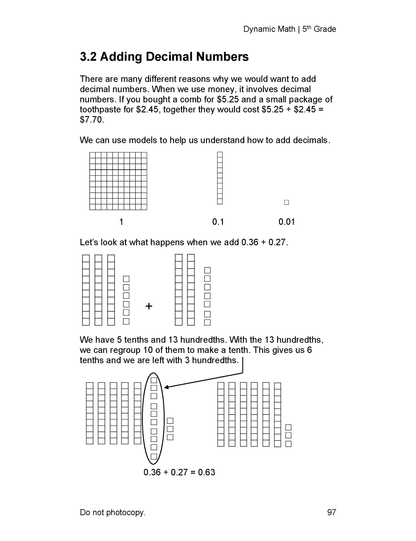 The Dynamic Math Workbook & Study Guide – Complete 5th Grade Math Curriculum, US State Standards Edition! Written by teachers, featuring 100's of examples and practice questions!