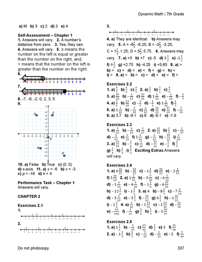 The Dynamic Math Workbook & Study Guide – Complete 7th Grade Math Curriculum, US State Standards Edition! Written by teachers, featuring 100's of examples and practice questions!